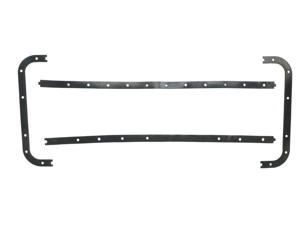 Прокладка поддона маслянного картера ЯМЗ 238 р/пробка (Ростов)