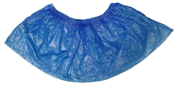 Бахилы Мега прочные синие (с 2-ой резинкой) в евроблоках (2000 шт.), 55 мкр