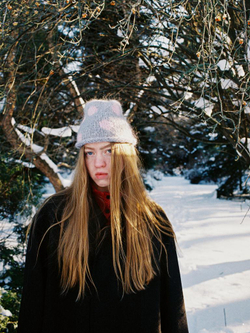 Шапка Jacob Cro Dots "Grey/Cream"