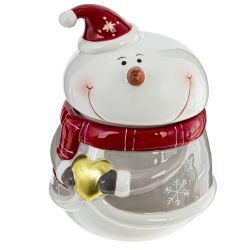GAEM Конфетница "Снеговик: Сердце Зимы", 650 мл, L12 W12 H16 см