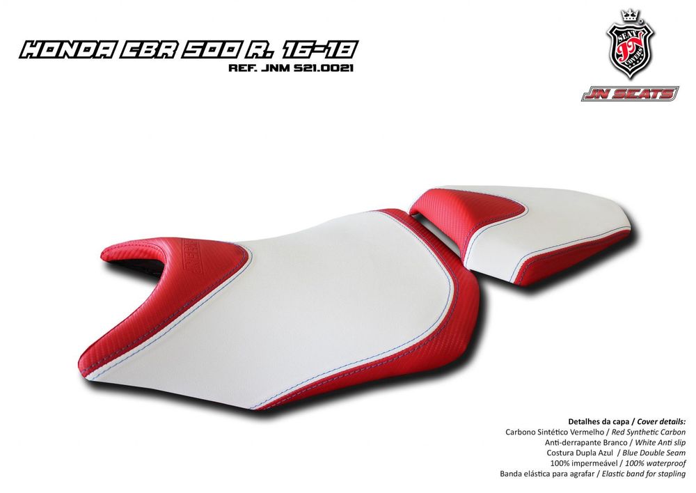 Honda CBR500R 2016-2018 JN-Europe чехол для сиденья противоскользящий (кастомизация)