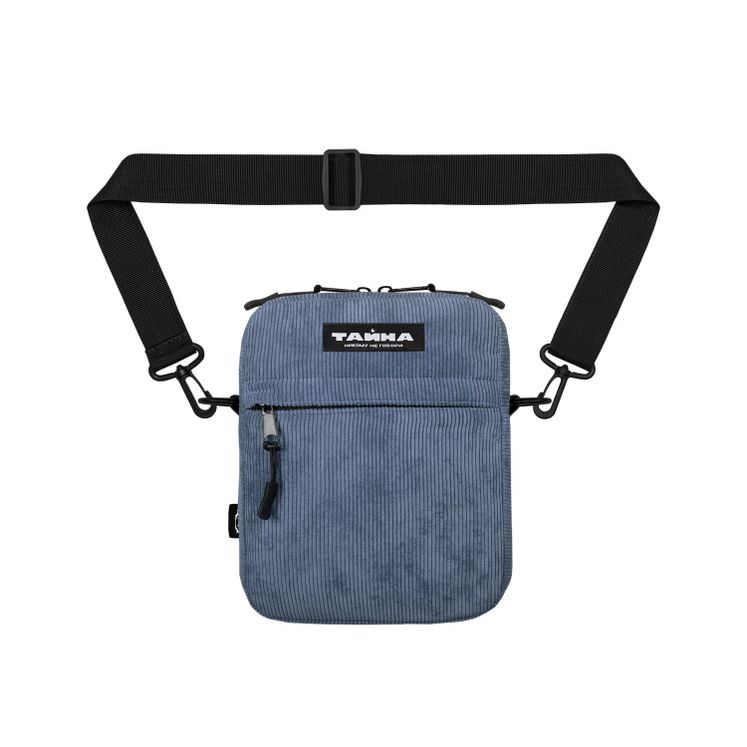 Сумка через плечо ТАЙНА вельвет небесный