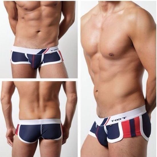 Мужские трусы хипсы темно-синие TOOT Navy TT00107