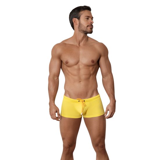Мужские плавки желтые Clever Moda MALIBU SWIMSUIT TRUNKS 155503