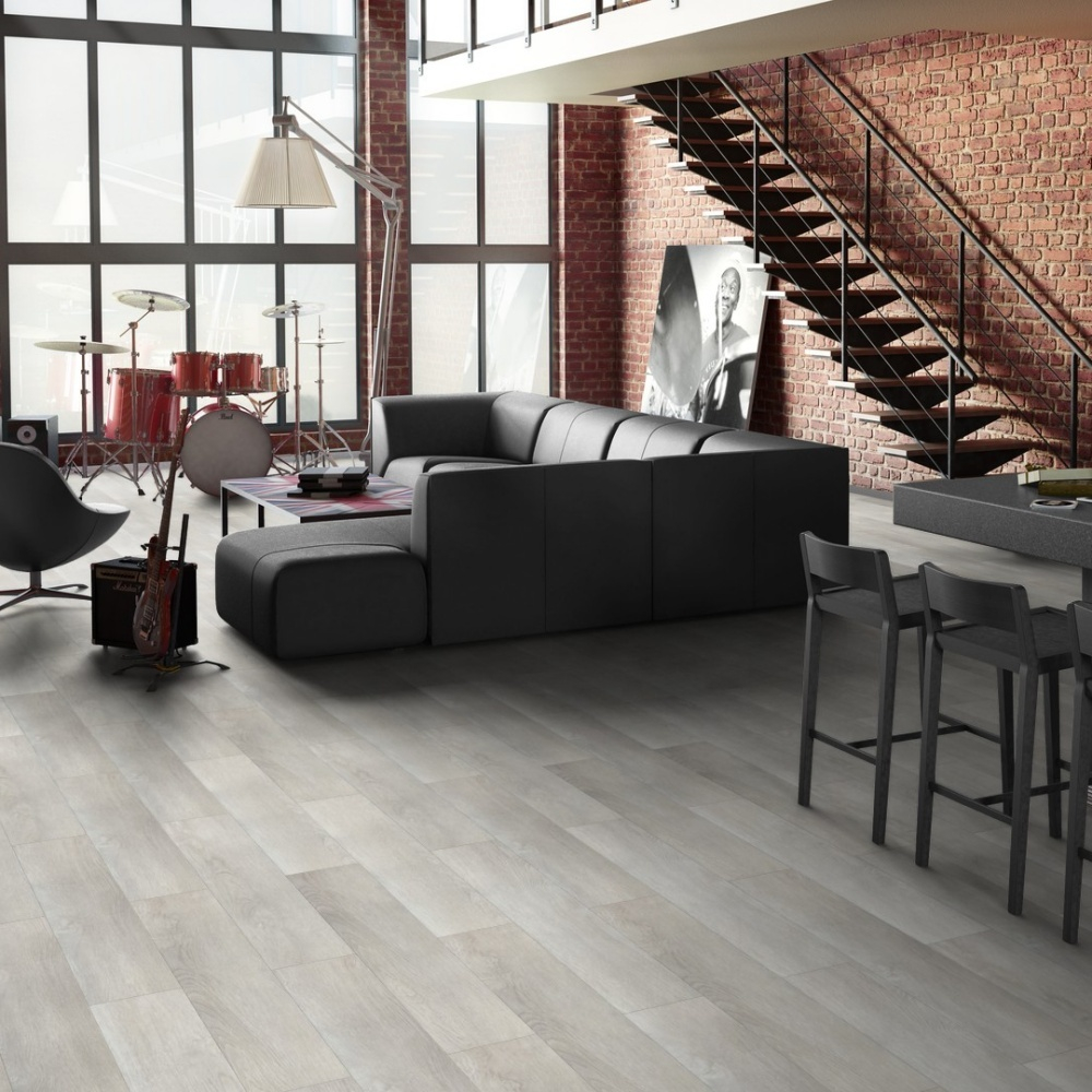 Кварцвиниловая плитка Tarkett Prime Click Cloudy Grey