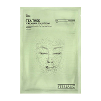 Успокаивающая тканевая маска-сыворотка для лица с экстрактом Чайного Дерева Steblanc Tea Tree Calmin Serum Sheet Mask 2шт
