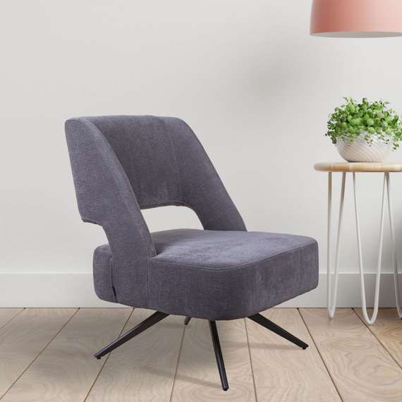 Лаунж-кресло Molly серое