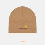  Шапка Carhartt WIP American Script Beanie  артикул:I034235_peanut - купить в магазине Дайс