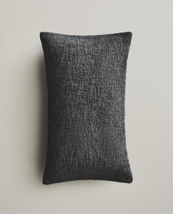 Zara Home наволочка декоративная из хлопка, синий, 30x50 см