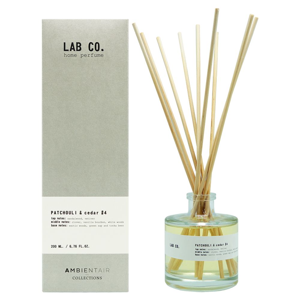 Диффузор ароматический Lab Co, Patchouli&Cedar, 200 мл