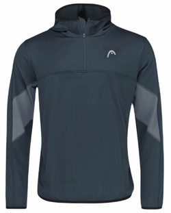 Мужская теннисная кофта Head Club 22 Tech Hoodie - небесный