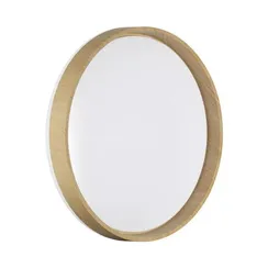 7684/DL BASICA SN 166 Светильник пластик/кор. под дер. LED 48Вт 4000K D390 IP43 GARI WOOD