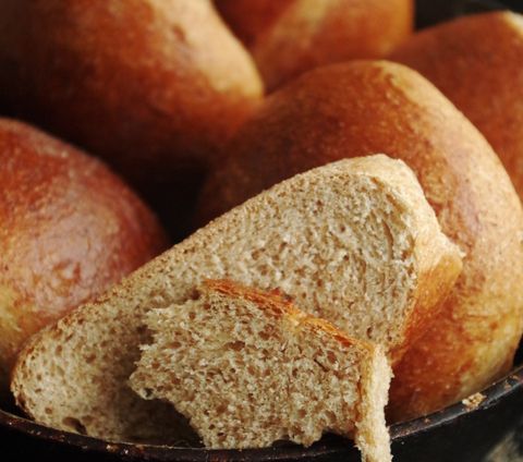 Цельнозерновые сдобные булочки на закваске Sekowa