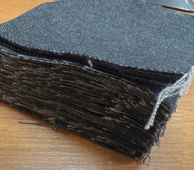 Для рукоделия / ткань джинсовая плотная