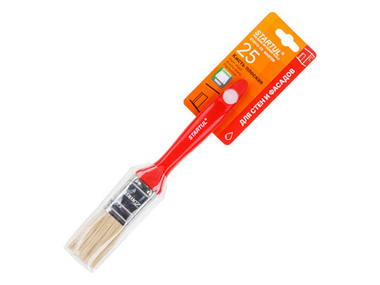 Кисть плоская 1"-25мм смеш. щетина (стены, фасады) STARTUL MASTER