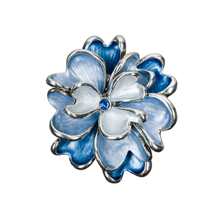 Брошь Shadore Цветок XZ1153.21 BL/S