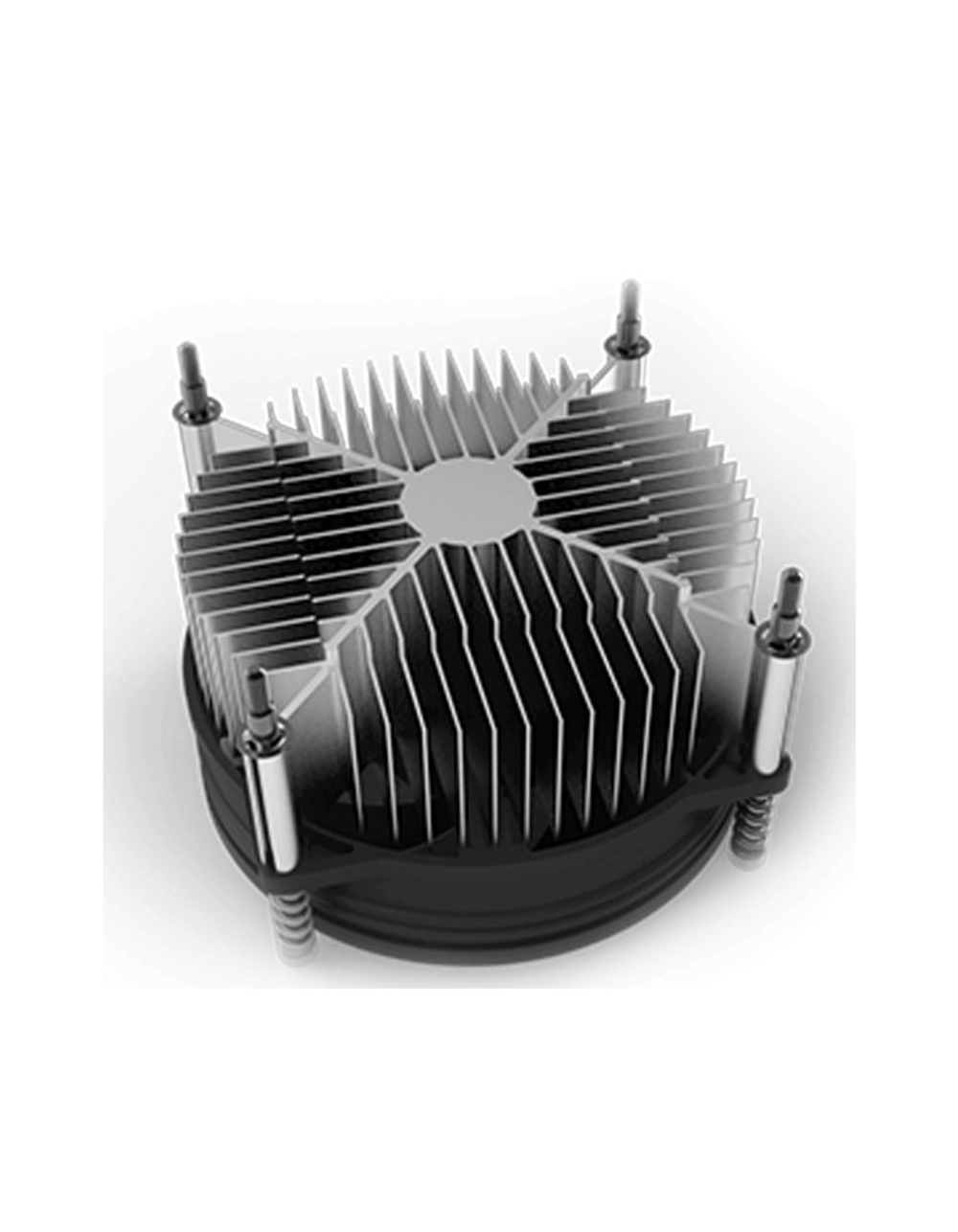 Cooler Master i50 STD (RR-I5A7-22FK-N1) ( LGA1700, FAN 9225 nonLED 2200RPM 3pin, All Aluminu, 65w)