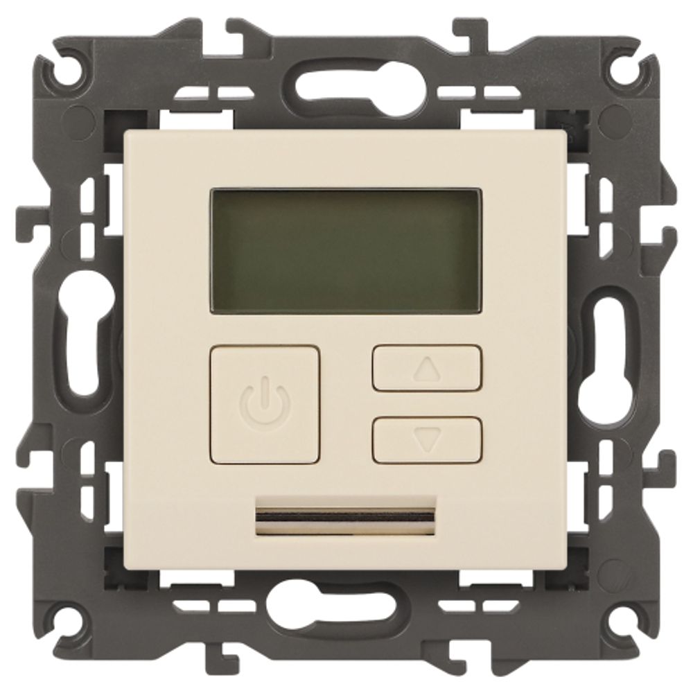 14-4111-02 ЭРА Терморегулятор универс. 230В-Imax16А, IP20, Эра Elegance, сл.кость