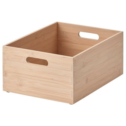 IKEA UPPDATERA  (ИКЕА УППДАТЕРА)  -  Контейнер, светлый бамбук, 24x32x15 см