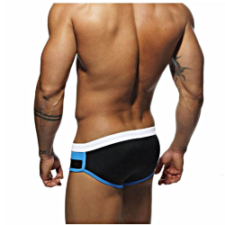 Мужские плавки черные Romeo Rossi RR6604-2