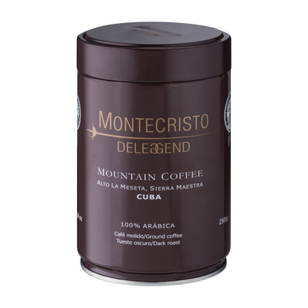 Кубинский Кофе Montecristo Dellegend Молотый 250 гр. ж/б