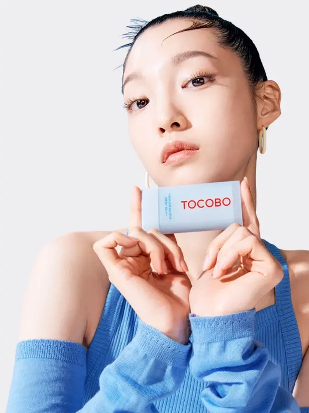 TOCOBO Стик для лица солнцезащитный увлажняющий Cotton Soft Sun Stick SPF50+ PA++++ (19 г)