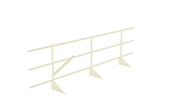 Кровельное ограждение Fachmann KO/SK/800-3-3000 Фальцевый крепеж RAL