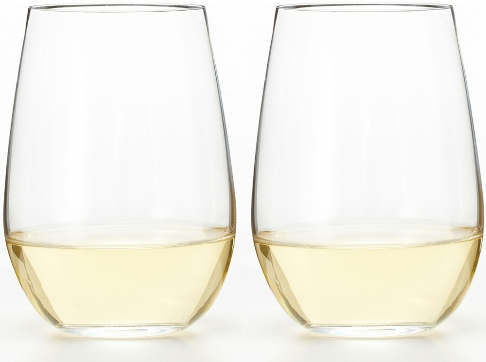 Набор бокалов для вина 2 шт 375 мл Riedel The O Wine Tumbler Riesling/Sauvignon Blanc Австрия общий вид