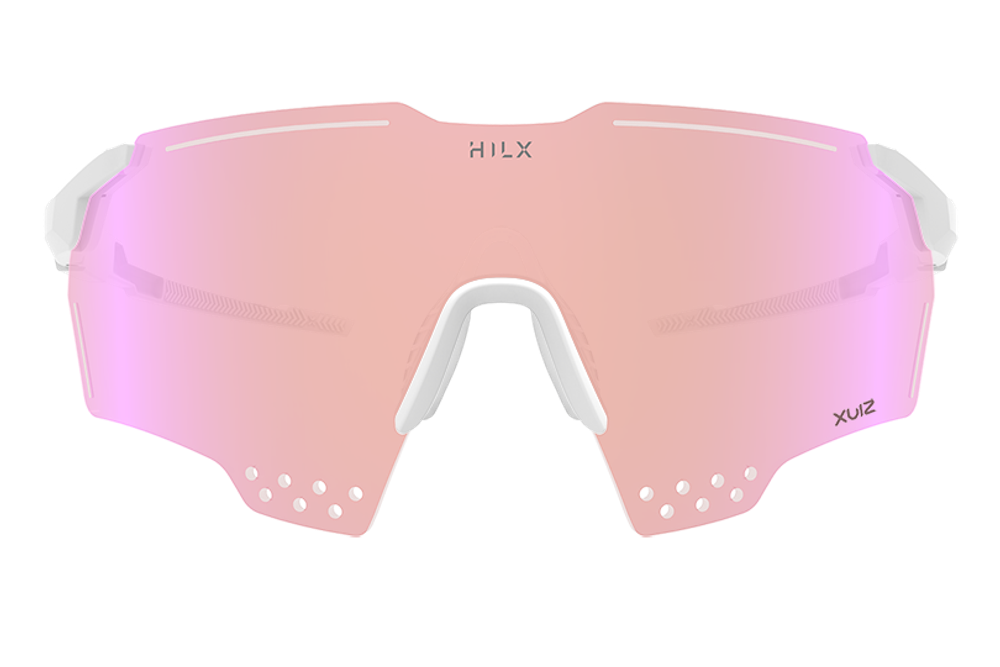 Спортивные очки HILX Gladiator (L) Shiny White / Trail lens