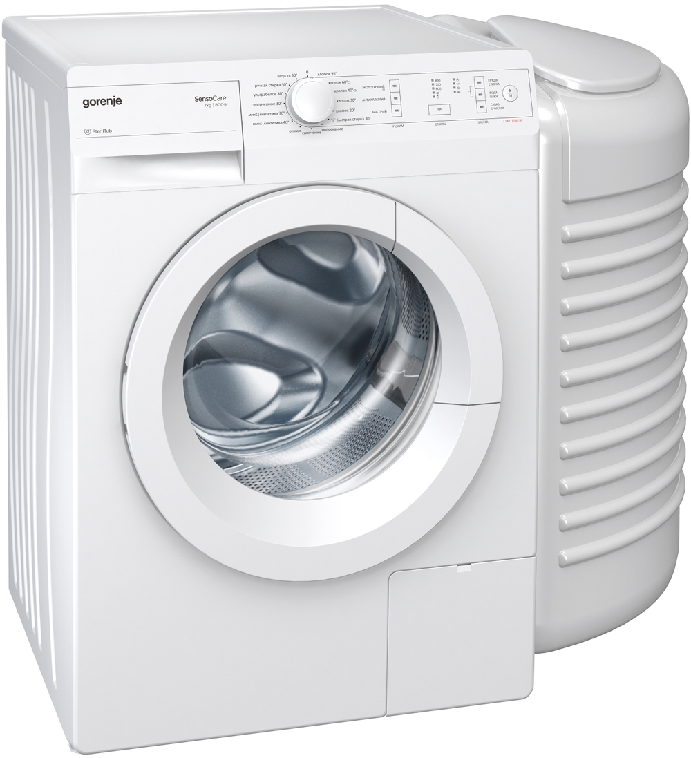 Полногабаритная стиральная машина с резервуаром для воды Gorenje W 72ZY2/R