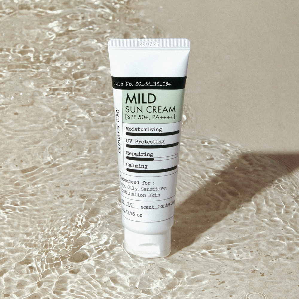 Derma Factory Мягкий солнцезащитный крем MILD SUN CREAM  ,30 мл
