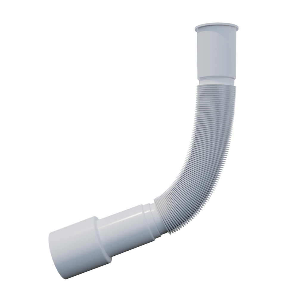 Гофра 1 1/2"*40*50 (800мм) GW1280 без гайки ИНКОПЛАСТ