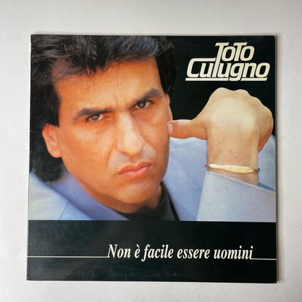 Винтажная виниловая пластинка LP Toto Cutugno Тото Кутуньо Non E Facile Essere Uomini (Италия 1991)