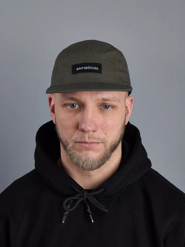 Кепка 5 panel patch Хаки - фото 2