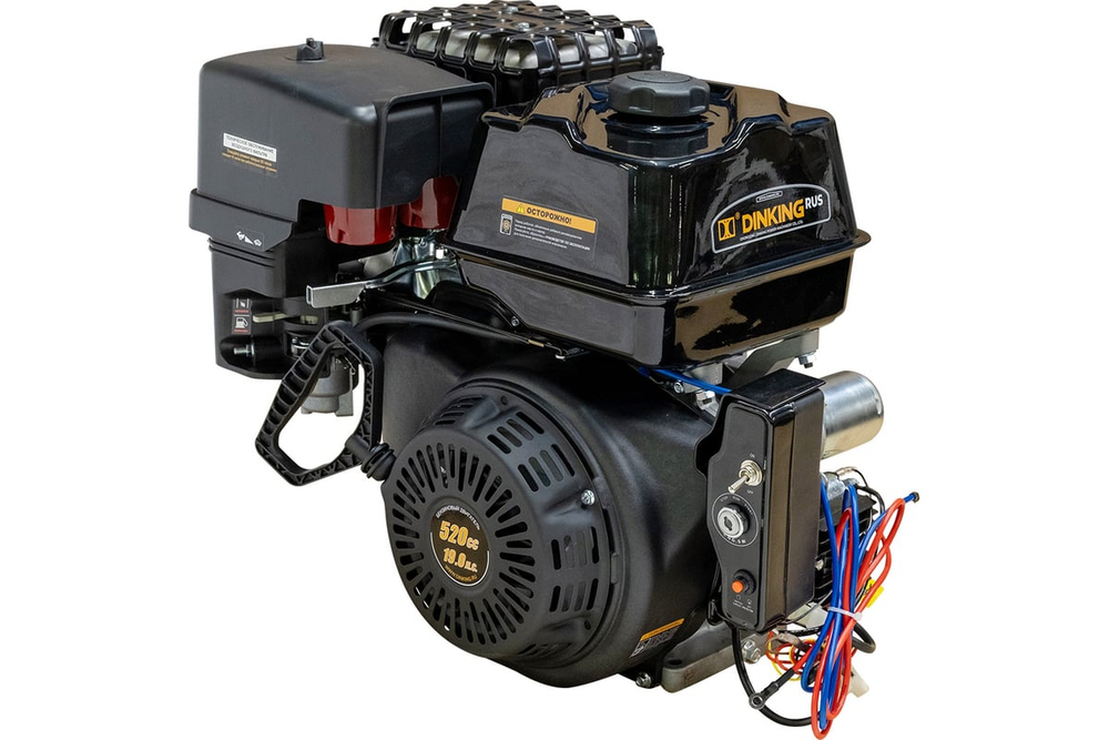 Двигатель Dinking DK196FE-S 19 л.с., зимний, электростартер, катушка, датчик масла ДВИ106