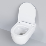 Унитаз Abner 103T20001R (545*360*330) БЕЛЫЙ подвесной БЕЗОБОДКОВЫЙ, 1 место