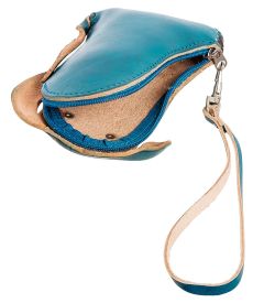 BL-44/2 Кошелёк кожаный «Собака»