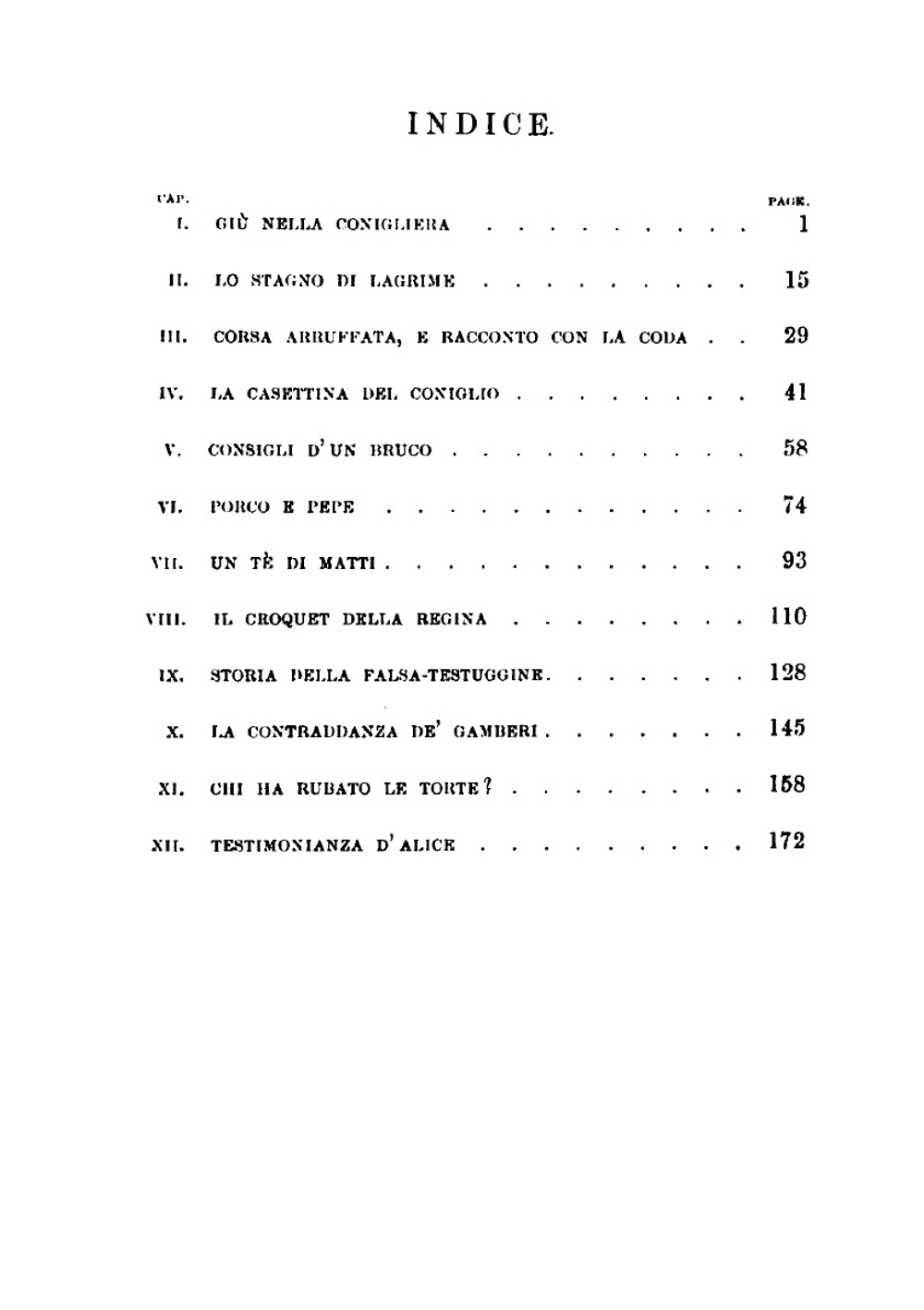 Le Avventure D' Alice Nel Paese Delle Meraviglie, Per Lewis Carroll, Tr. Da T. Pietrocòla-Rossetti (Italian Edition) | Lewis Carroll; T. Pietrocòla-Rossetti