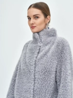 Шуба женская чебурашка тедди, SilverFox (арт. S907cby)