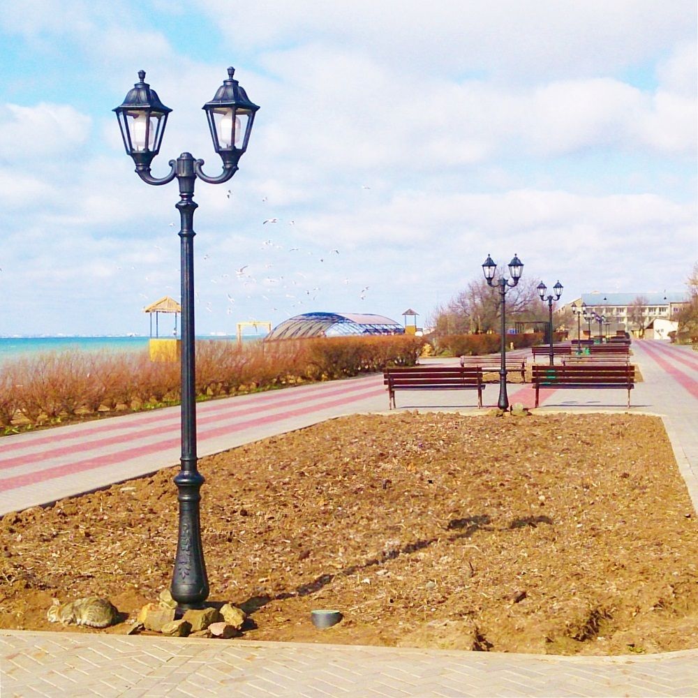 Парковый фонарь FUMAGALLI NEBO OFIR/NOEMI 2L E35.202.R20.AXH27