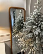 Заснеженная ель на ножке «Тароко» (Литая хвоя) 150 см / 1,5 м