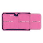 Пенал 1 отделение 200*140*40 Berlingo Happy cats, откидная планка,  ПВХ с блестками