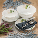 Сервиз столовый стеклокерам, 19 пр, 6 перс, Daniks, Оазис