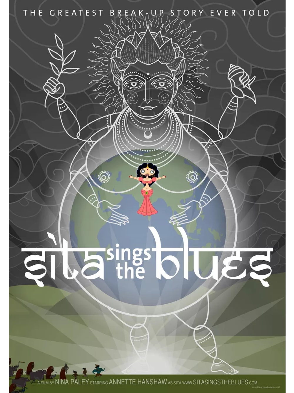 Сита поёт блюз (2008) (DVD-R), Мультфильм DVD