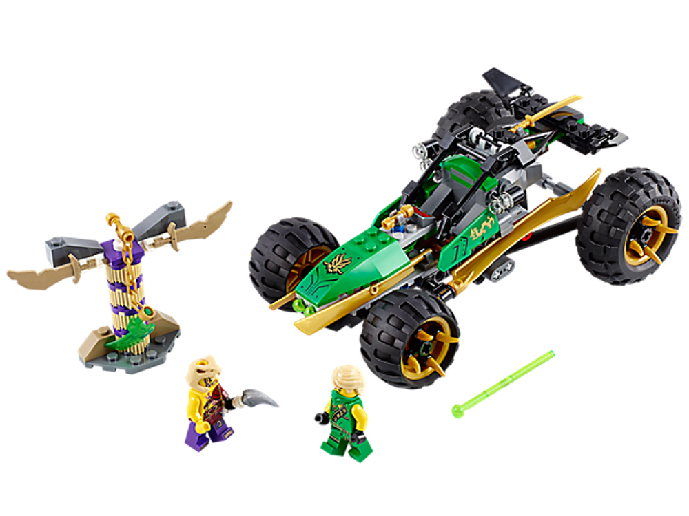 LEGO Ninjago: Тропический багги Зеленого ниндзя 70755 — LEGO Jungle Raider, Ниндзяго