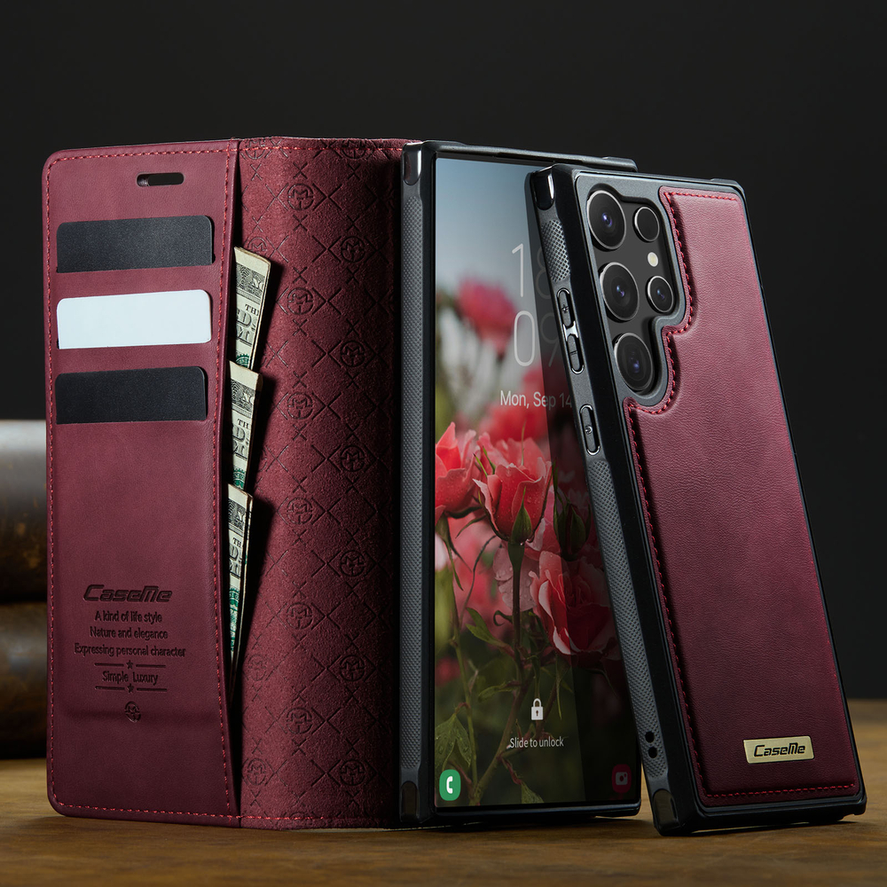Чехол-кошелек CaseMe 2 in 1 MagSafe Samsung Galaxy S25 Ultra