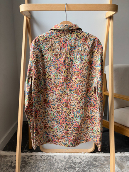 Хлопковая рубашка Paul Smith, 152