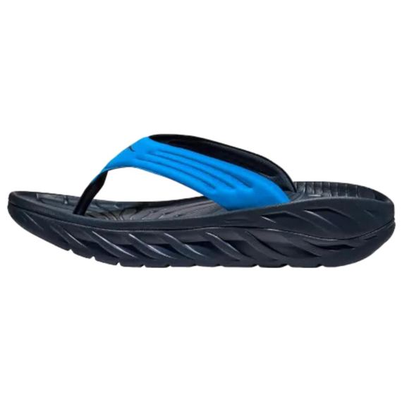 Hoka One One Ora Recovery Flip Slide 'Black Blue'