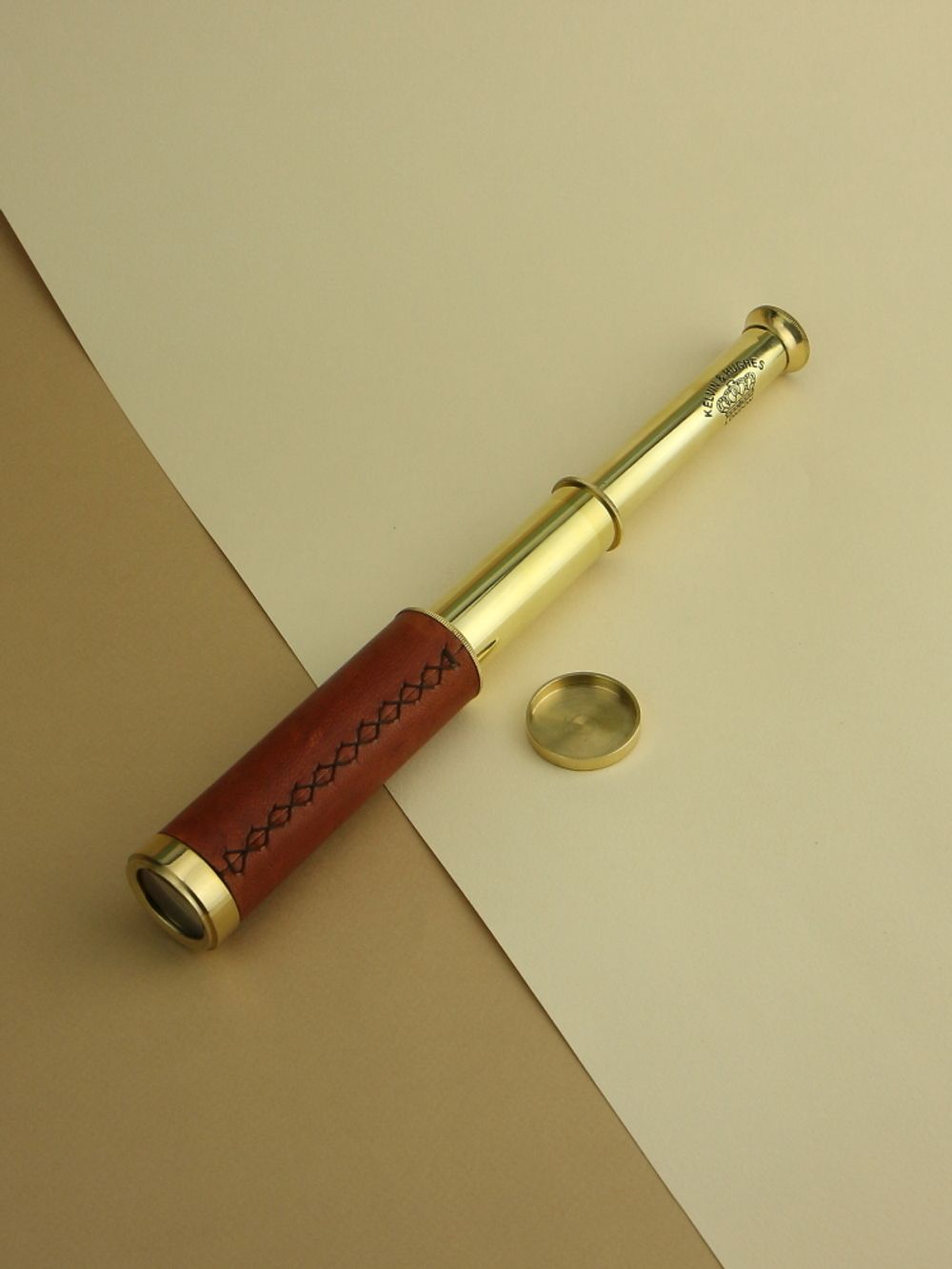 Nautical Подзорная труба в деревянном футляре