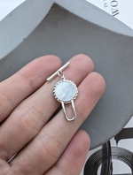 Замок тогл с перламутром